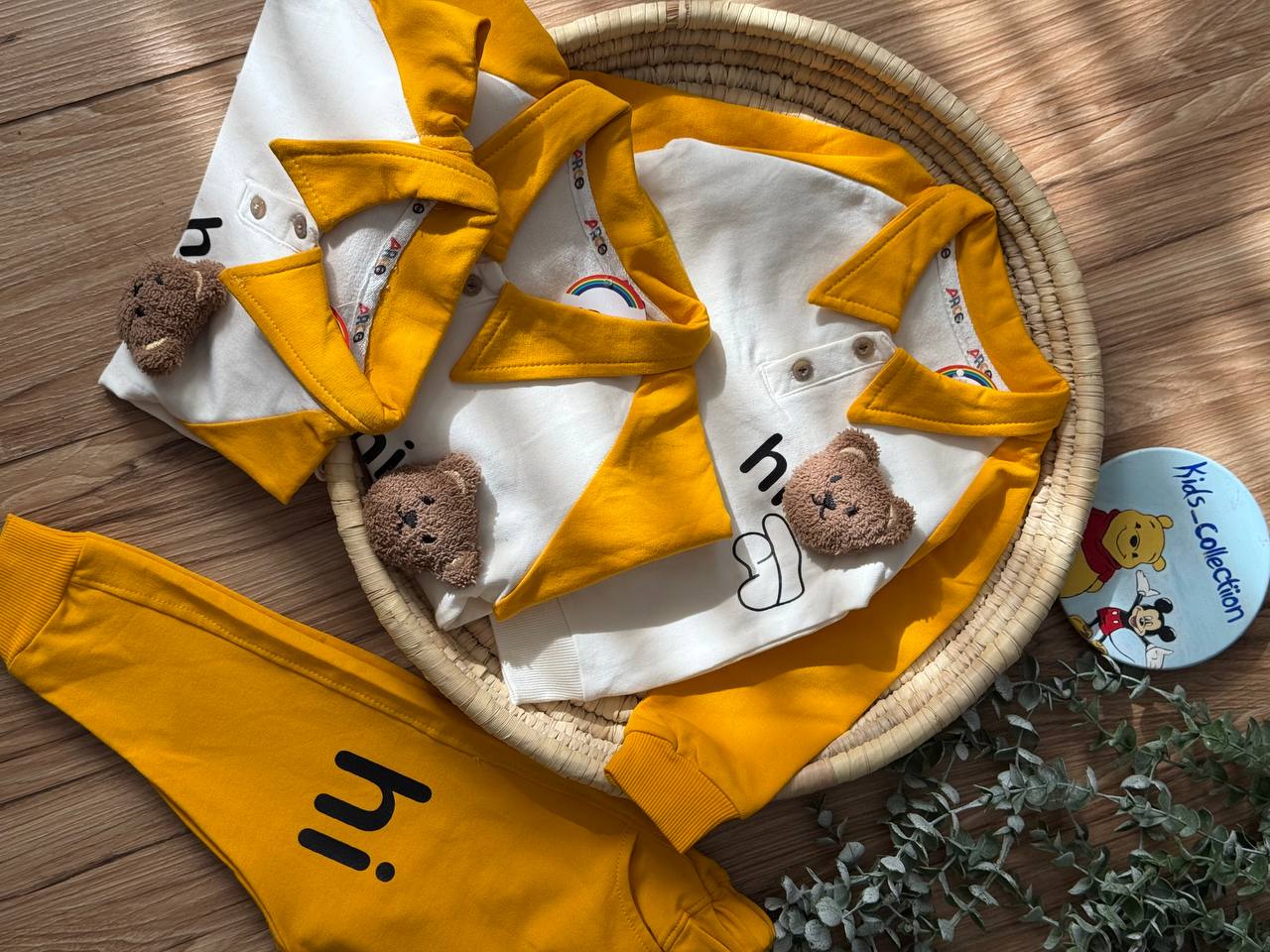 ست یقه دار تدی