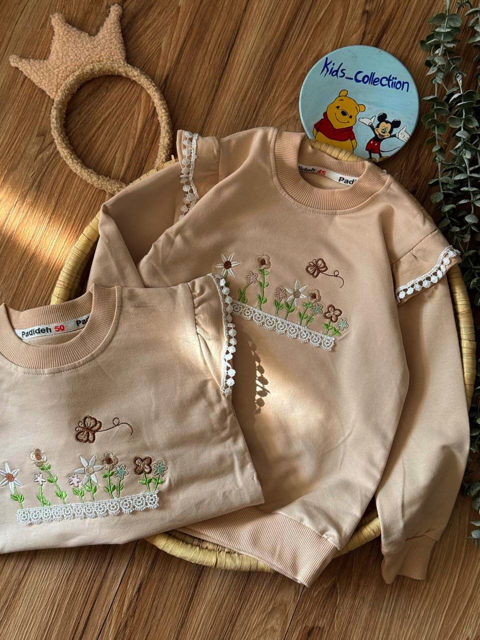 بلوز تک گلدوزی دخترانه