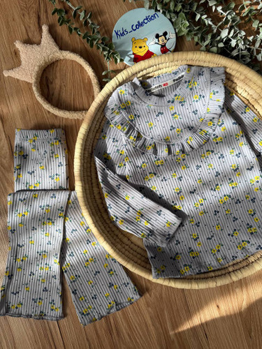 بلوز و شلوار کبریتی دخترانه