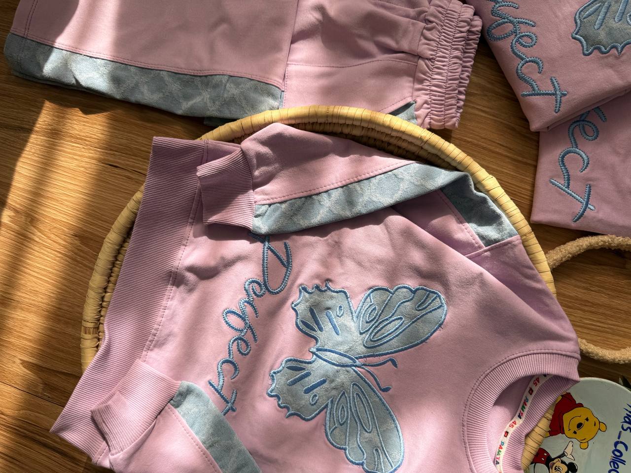 بلوز و شلوار دخترانه پروانه