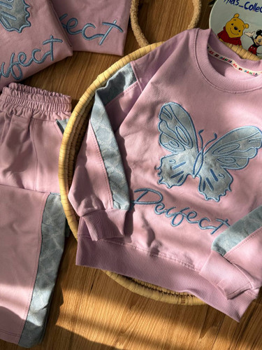 بلوز و شلوار دخترانه پروانه